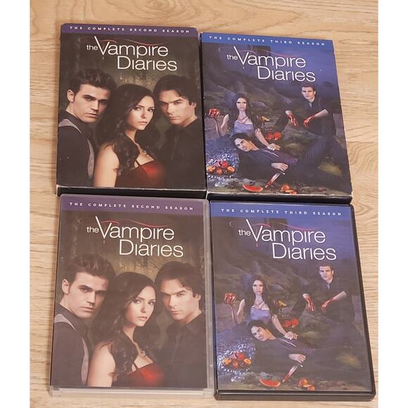 The Vampire Diaries The Complete 2nd and 3rd Seasons, DVD Pre-owned Untested - Picture 3 of 6